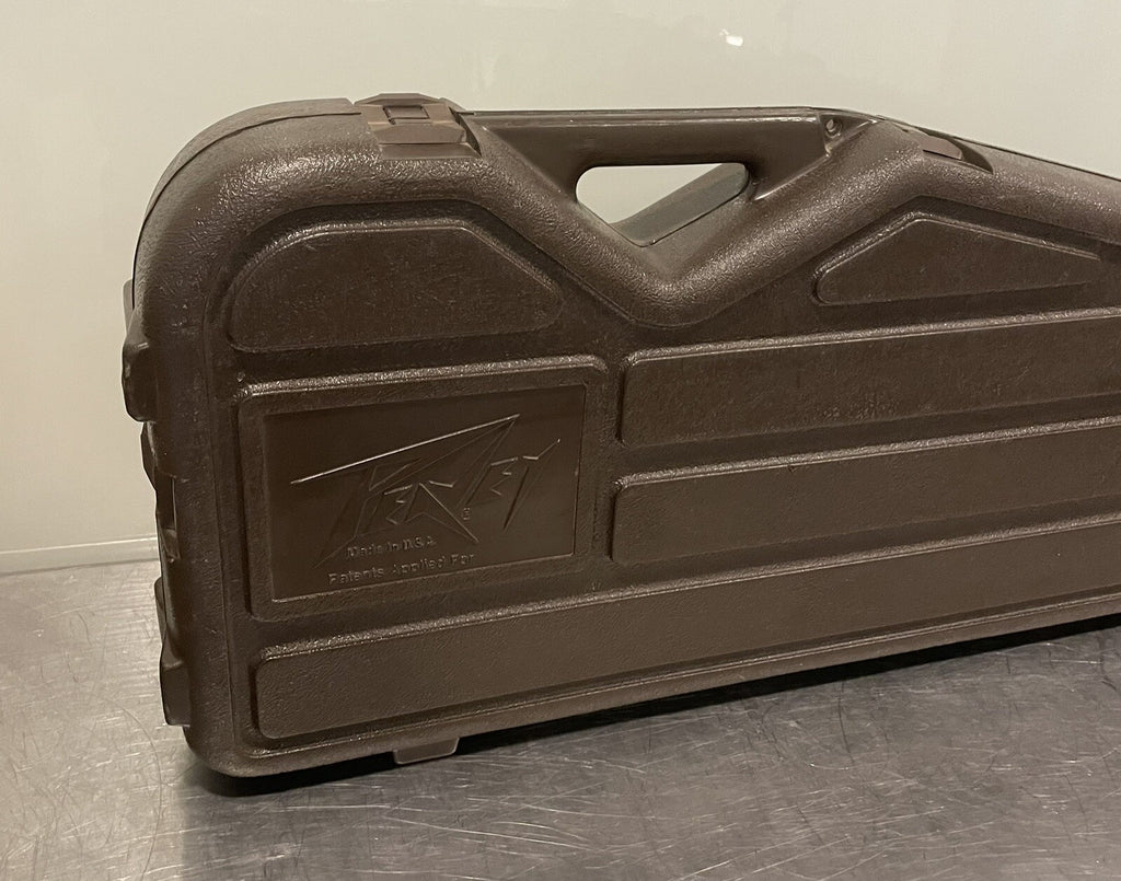 Peavey Molded Guitar Case Brown Strat Style USED! FREE SHIPPING!