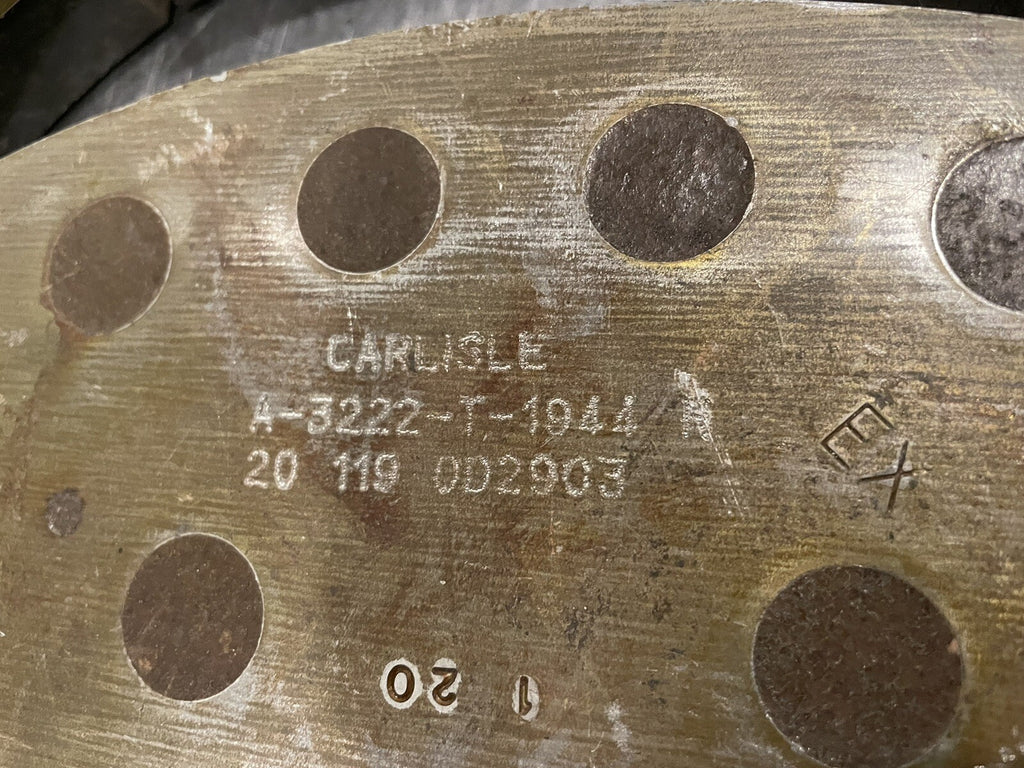 Carlisle A-3222-T-1944 Brake Pads 3 PACK Meritor Euclid NEW! FREE SHIPPING!