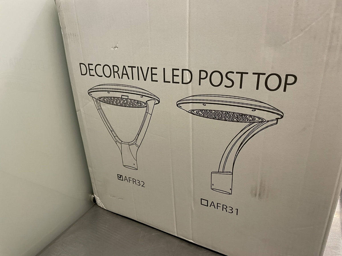 Lumecon LAPT LED Arch Post Top 100W 5/4000K 120/277v Dark Bronze NEW! SHIPS FREE