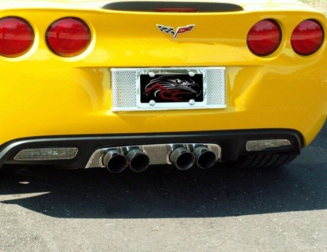 American Car Craft 042005 Exhaust Filler Panel Corvette 2005-13 NEW IN BOX