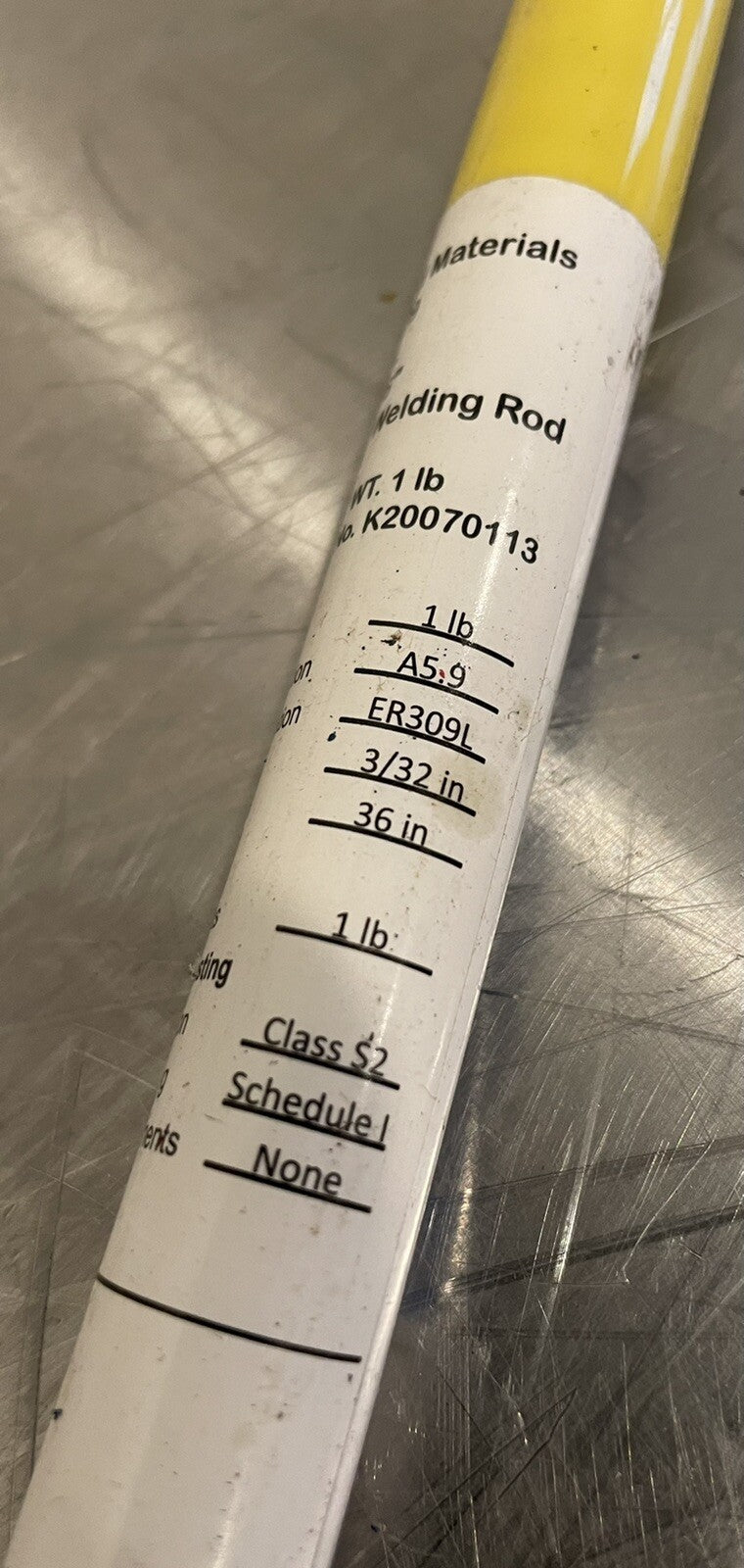 Kunwu ER309L Tig Weld Rod 3/32" X 36” Long Multiple Quantity NEW! FREE SHIPPING!