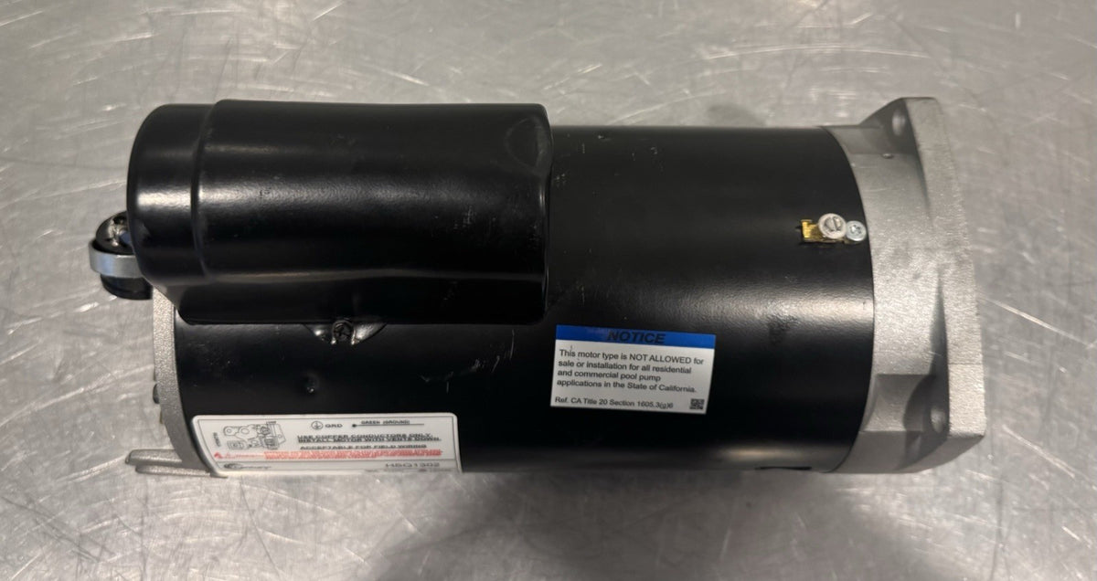 Century HSQ130 Pool Pump Motor 208-230V 3HP 3450 RPM 1PH F56AA77A01 NEW!