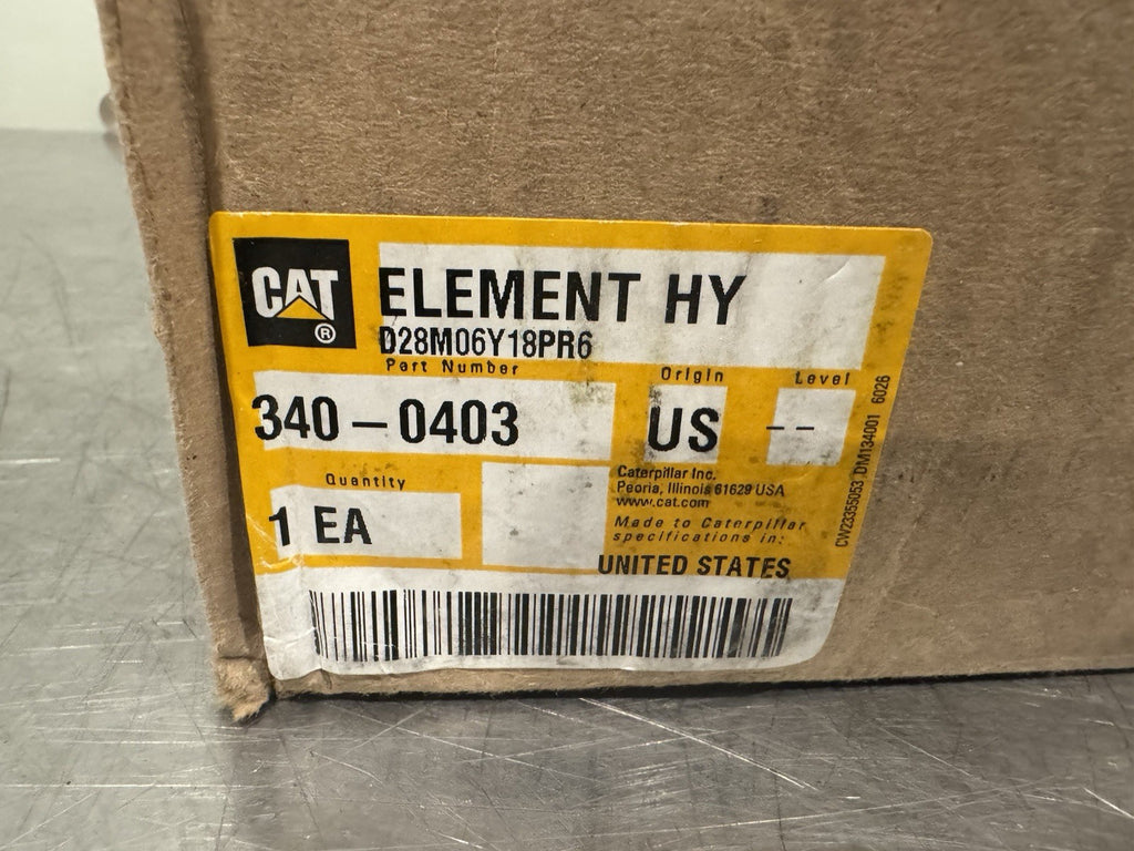 Caterpillar 340-0403 CAT Hydraulic Transmission Filter Genuine NEW IN BOX!