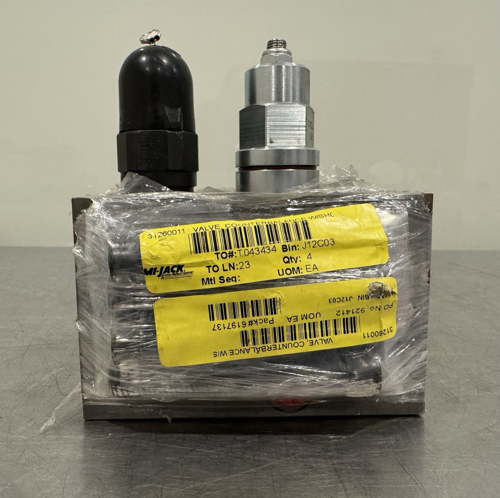 Mi-Jack 31260011 Counterbalance Valve 921412 Rexroth C47174 Manifold NEW!