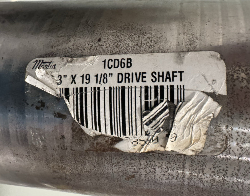 Martin 1CD6B Steel Drive Shaft 3” X 19-1/8” NEW! FREE SHIPPING!