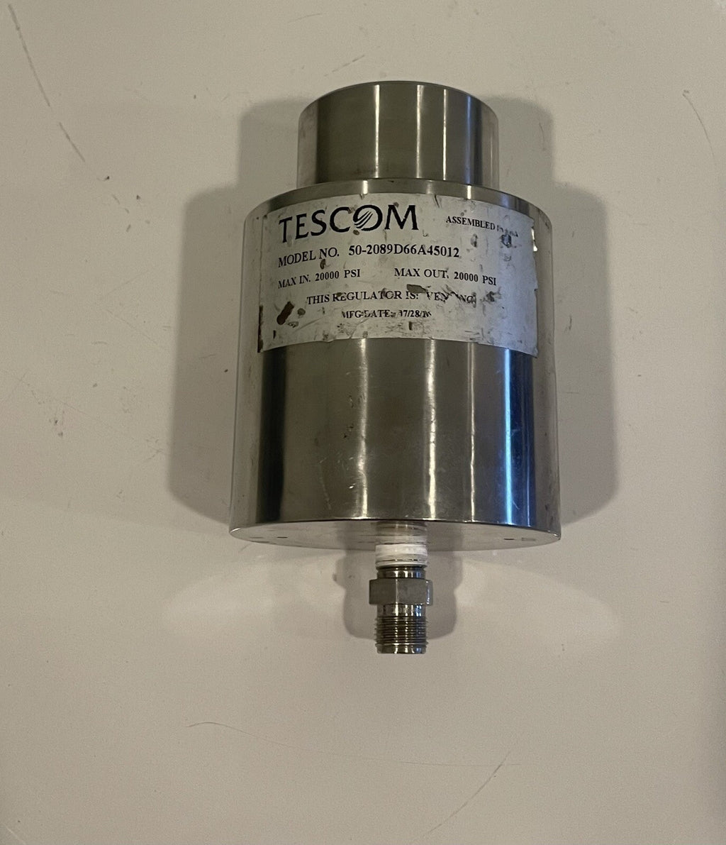 Tescom 50-2089D66A45012 Pressure Regulator Venting 20000 PSI NEW! FREE SHIPPING!