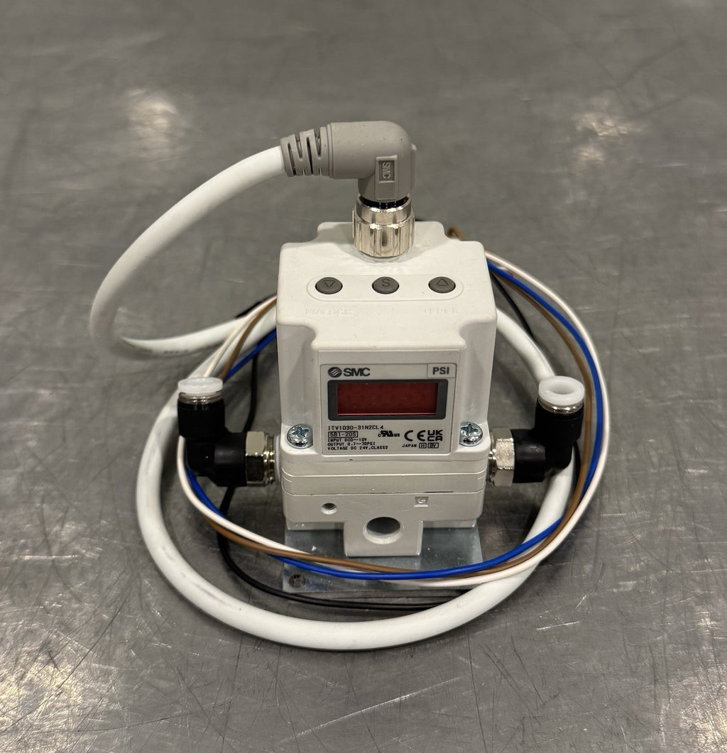 SMC ITV1030-31N2CL4 Electro-Pneumatic Regulator Pressure Controller NEW!