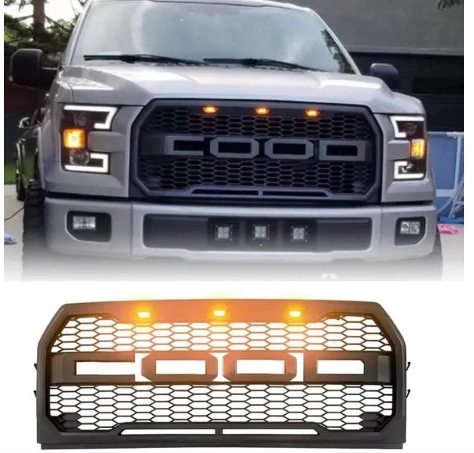 A1517FGB1 Front Grill For Ford Raptor Style NEW IN BOX! FREE SHIPPING!
