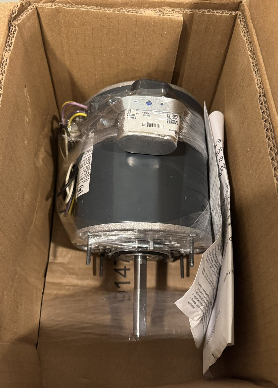 Leeson X304 1/3HP 115V 1075 RPM Motor 048A11T201 NEW IN BOX! FREE SHIPPING!