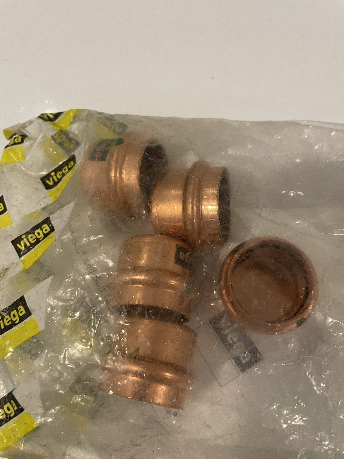 Viega 77722 Copper Cap 1” Propress 5 PACK NEW! FREE SHIPPING!