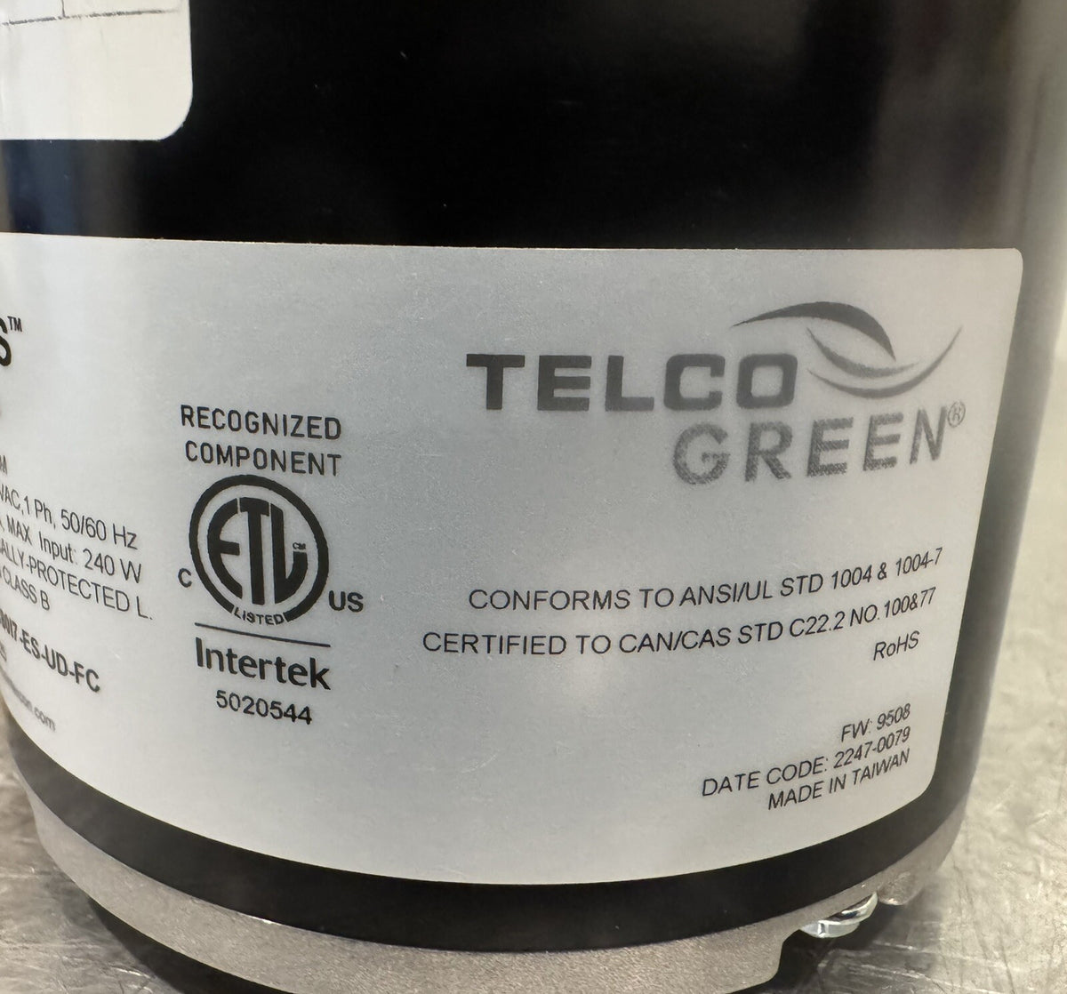 9MVT025503 First Co. Motor ECM 1/4 HP NEW IN BOX! FREE SHIPPING!