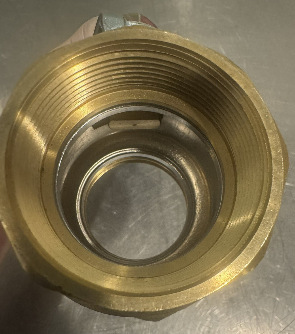 Lansdale 2” 600 WOG Brass Ball Valve BRS12SG NEW! FREE SHIPPING!