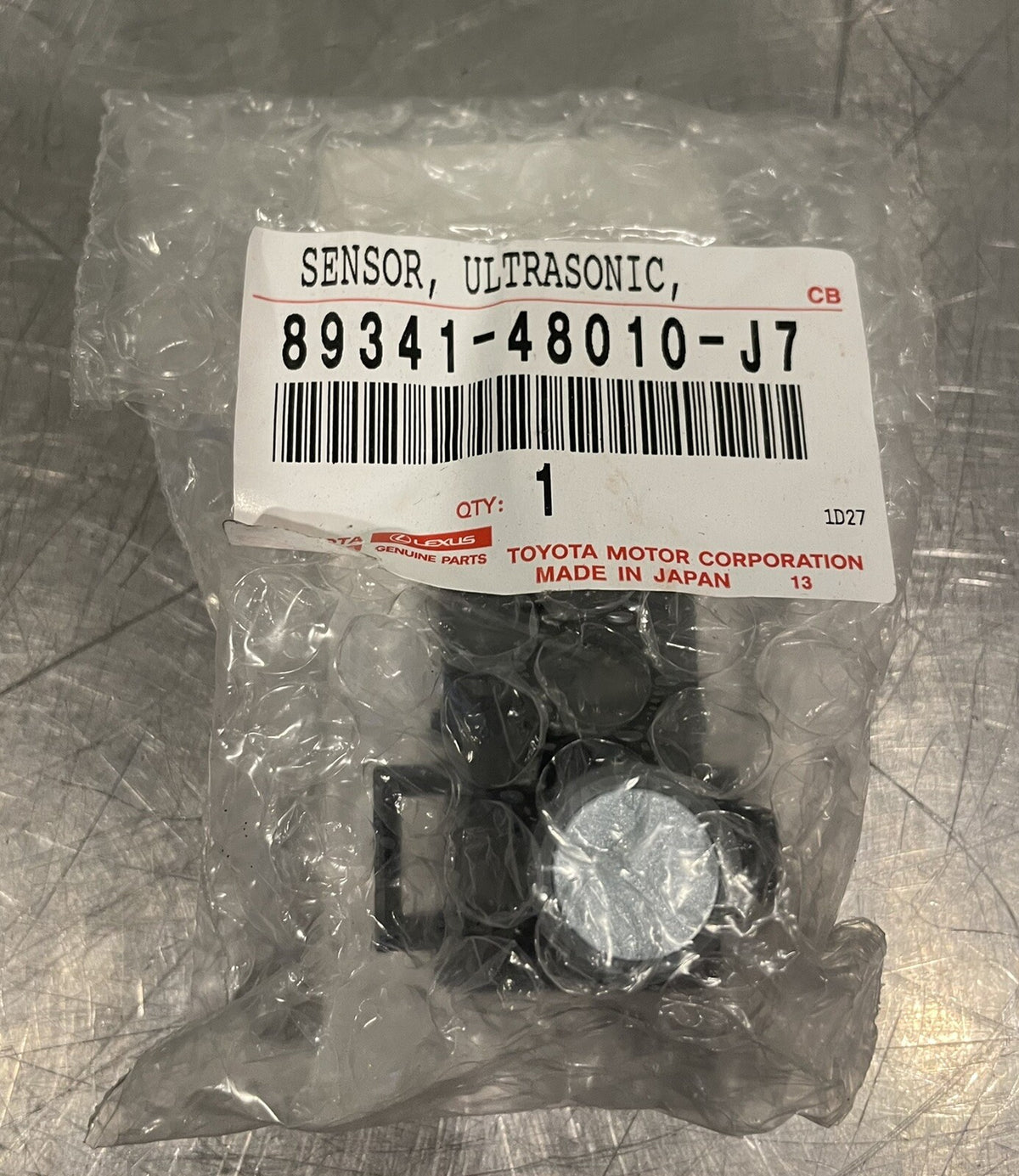 Toyota 89341-48010-J7 Park Sensor Ultrasonic Sensor No. 1 NEW! FREE SHIPPING!