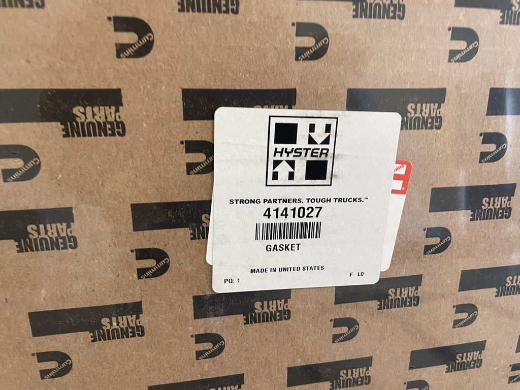 Cummins 3927606 Plate W/ Gasket  Hyster Plate 4141028, Gasket 4141027 NEW!