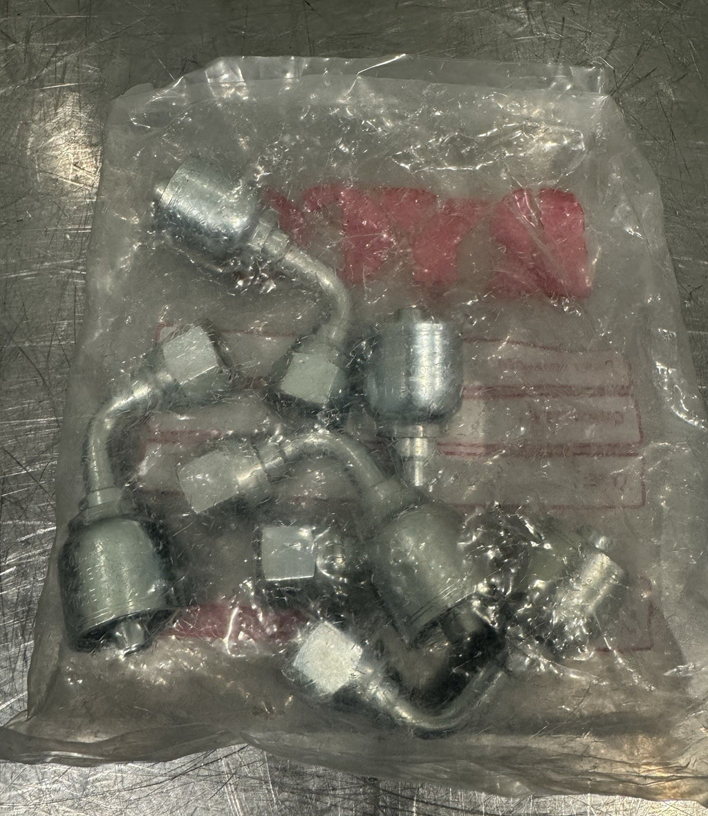 Ryco T2683-0618 Hydraulic Fittings 5 PACK Crimp X Thread NEW! FREE SHIPPING!