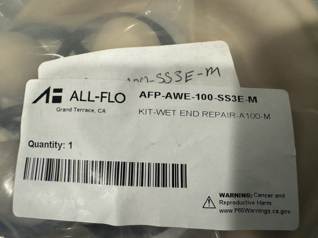 All-Flo AFP-AWE-100-SS3E-M WRT End Repair Kit Air Diaphragm Pump NEW! SHIPS FREE