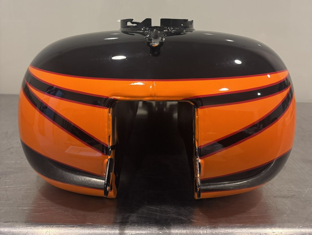 Harley Davidson Gas Tank HR3 Orange & Black NEW! FREE SHIPPING!