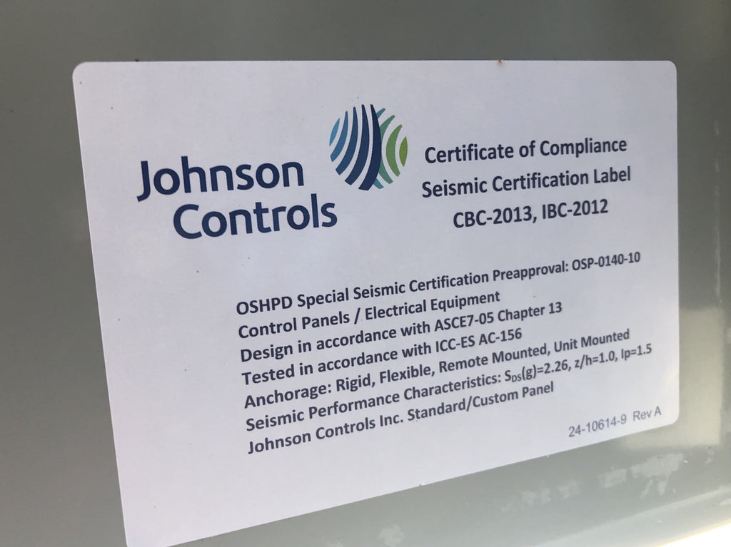 Johnson Controls PAYBZD002AH0 Energy Equipment Control Panel Enclosure NEW