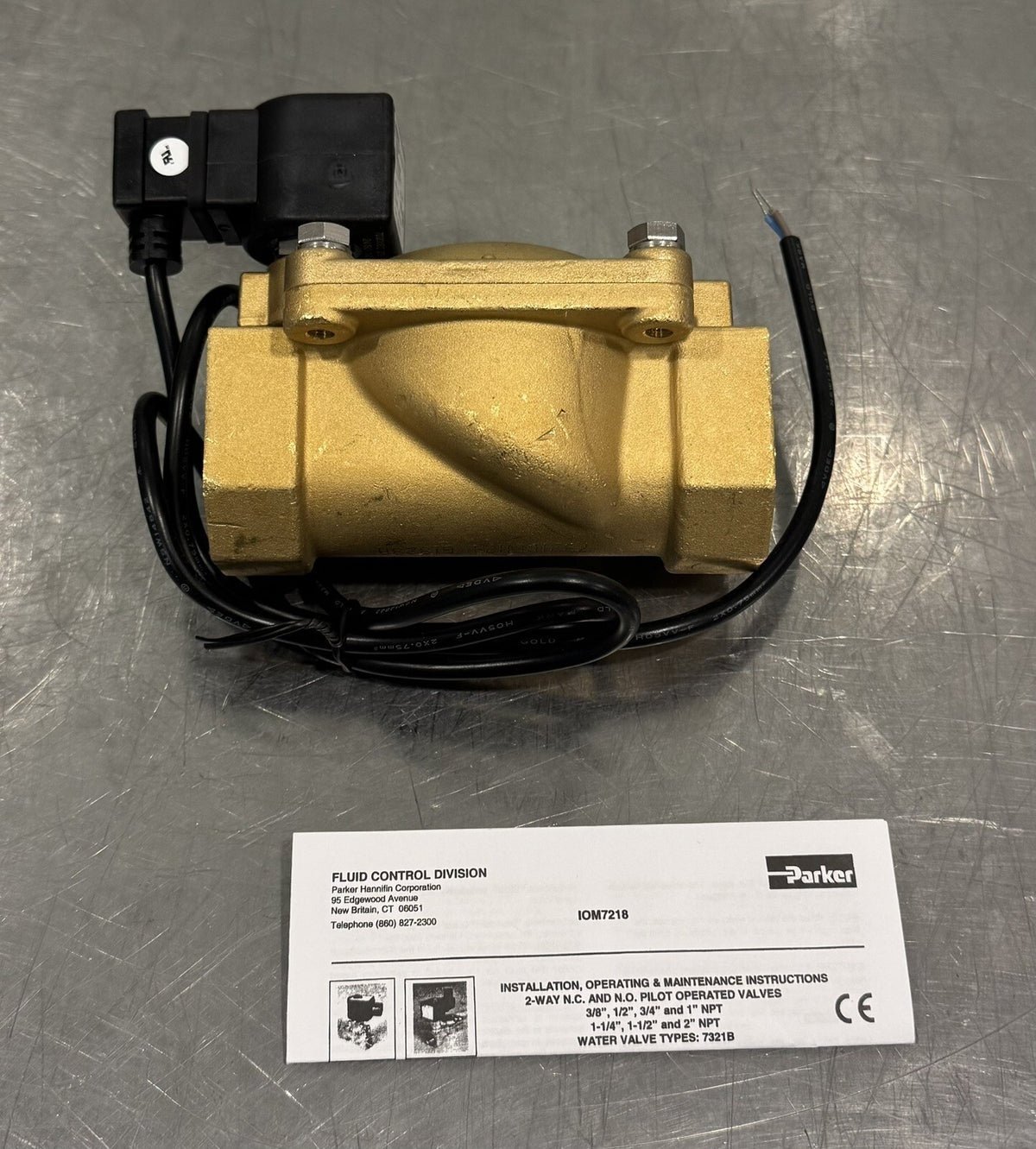 Parker 7321BBN78N00LUD2DRP0 Solenoid Valve NEW IN BOX! FREE SHIPPING!