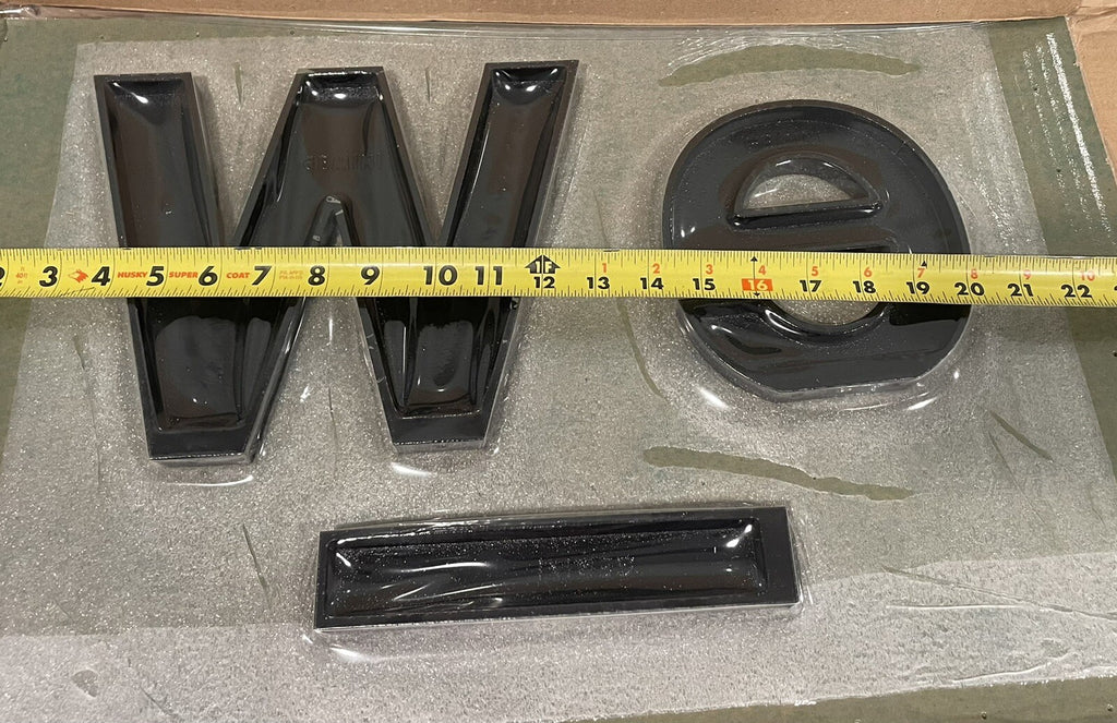 Gemini Cast Welcome Sign Letters NEW IN BOX Retails $250