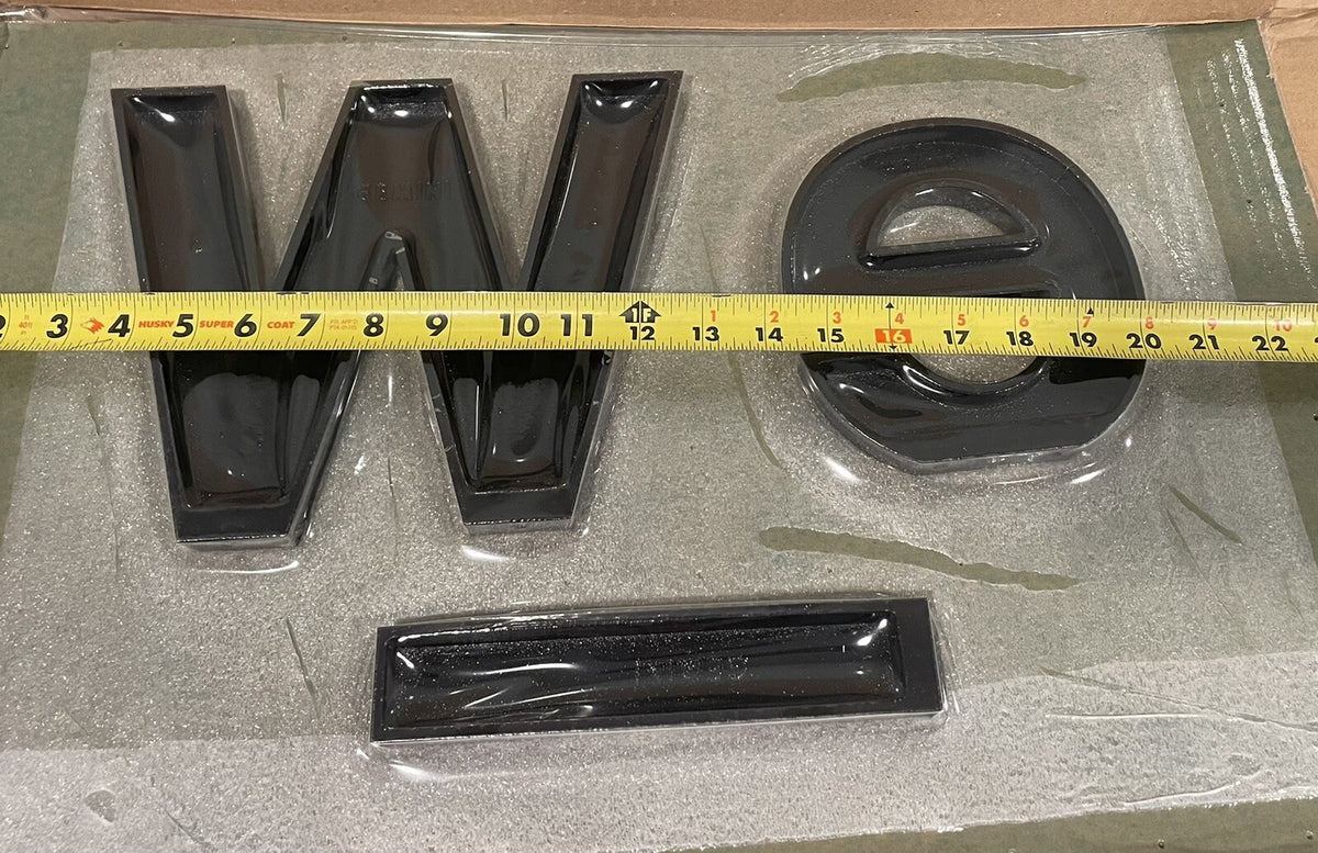 Gemini Cast Welcome Sign Letters NEW IN BOX Retails $250