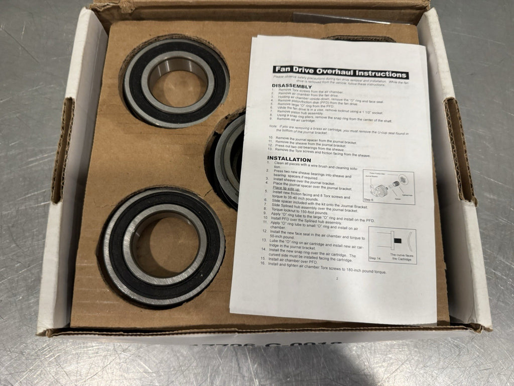 894305 Super Kit Fan Clutch Repair Kit Rebuild Bearings NEW IN BOX! SHIPS FREE!