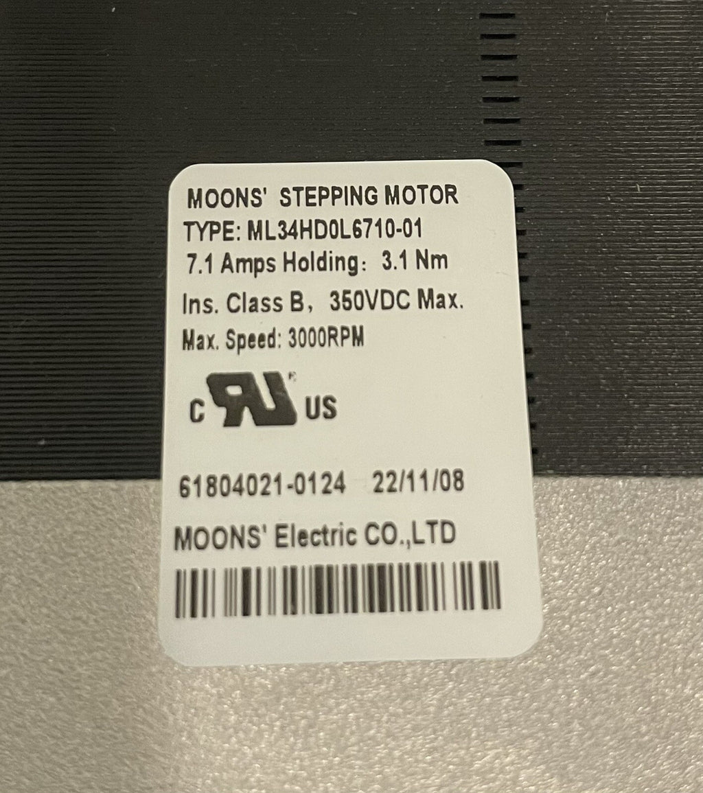 Moons Stepping Motor 350VDC 3000 RPM ML34HD0L6710-01 NEW! FREE SHIPPING!