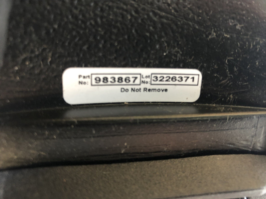 Honeywell 983867 Black Plastic SCBA Spare Carrying Case NEW! FREE SHIPPING!!!