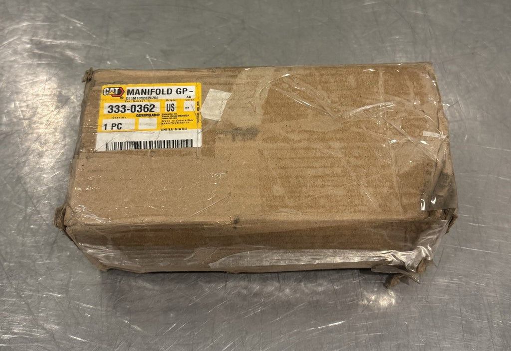Caterpillar 333-0362 Manifold GP Control Valve Hydraulic Genuine NEW IN BOX!