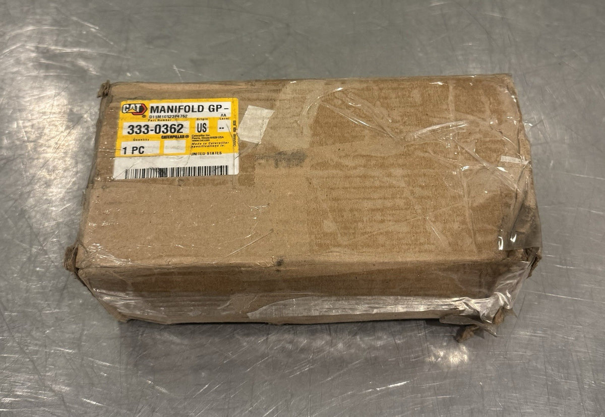 Caterpillar 333-0362 Manifold GP Control Valve Hydraulic Genuine NEW IN BOX!