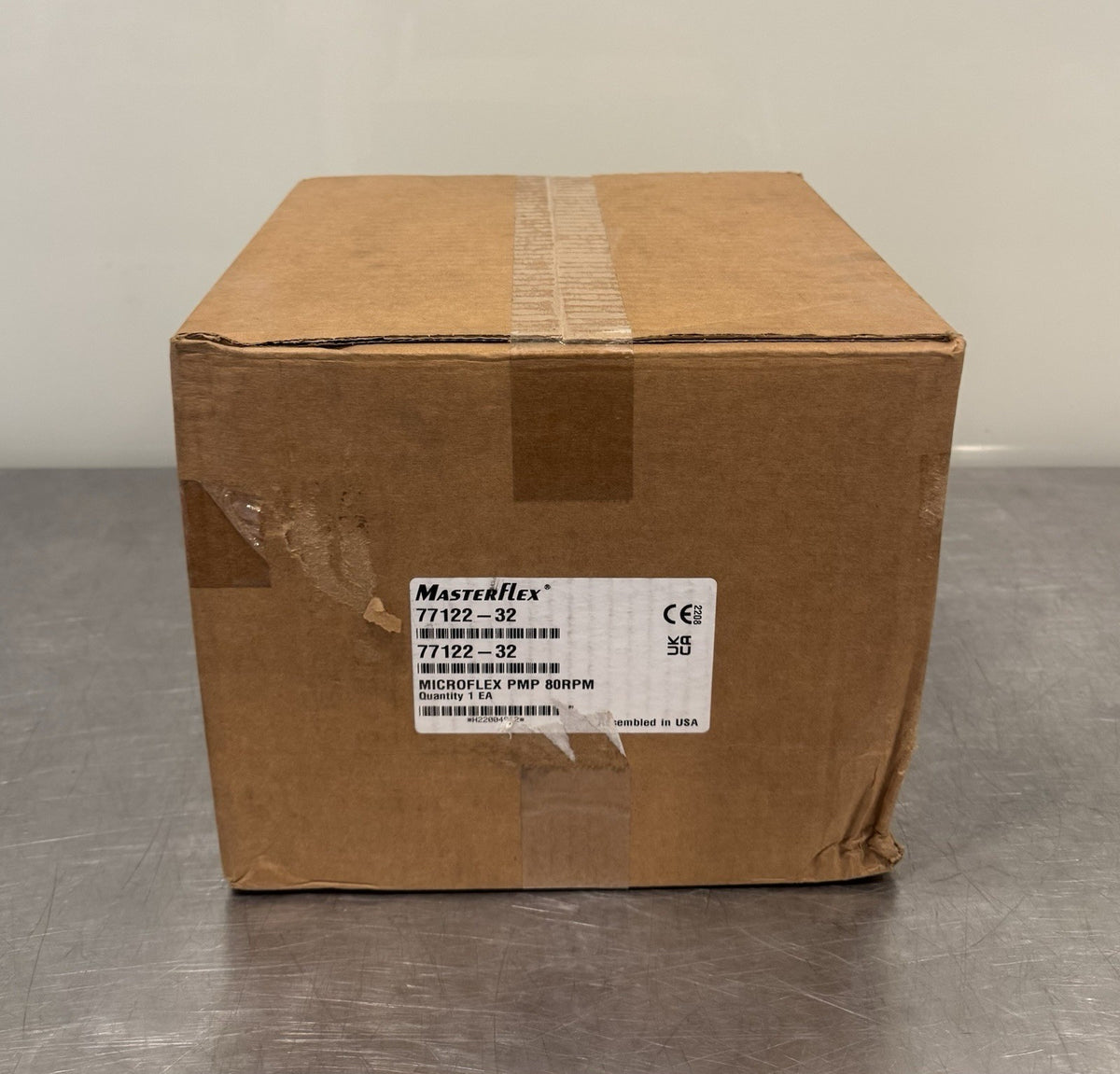 Masterflex 77122-32 Single Channel Pump PMP 80RPM 120V NEW IN BOX! FREE SHIPPING