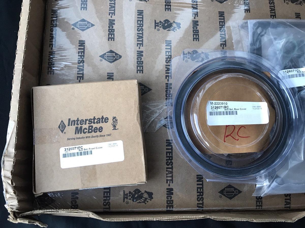 Interstate McBee MCB3126071 Caterpillar Major Overhaul Gasket Kit NEW