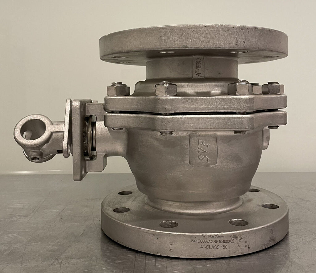 SVF Flow Controls 4” Class 150 Flanged Ball Valve B41C6666AGRF104000XC NEW!