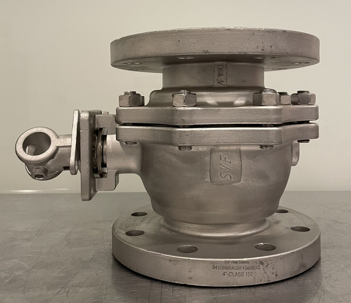 SVF Flow Controls 4” Class 150 Flanged Ball Valve B41C6666AGRF104000XC NEW!