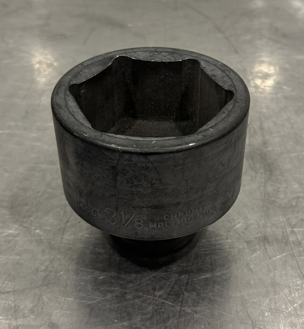 T&E Tools 3-1/8" Drive Impact Socket 1” Drive 76101 NEW! FREE SHIPPING!