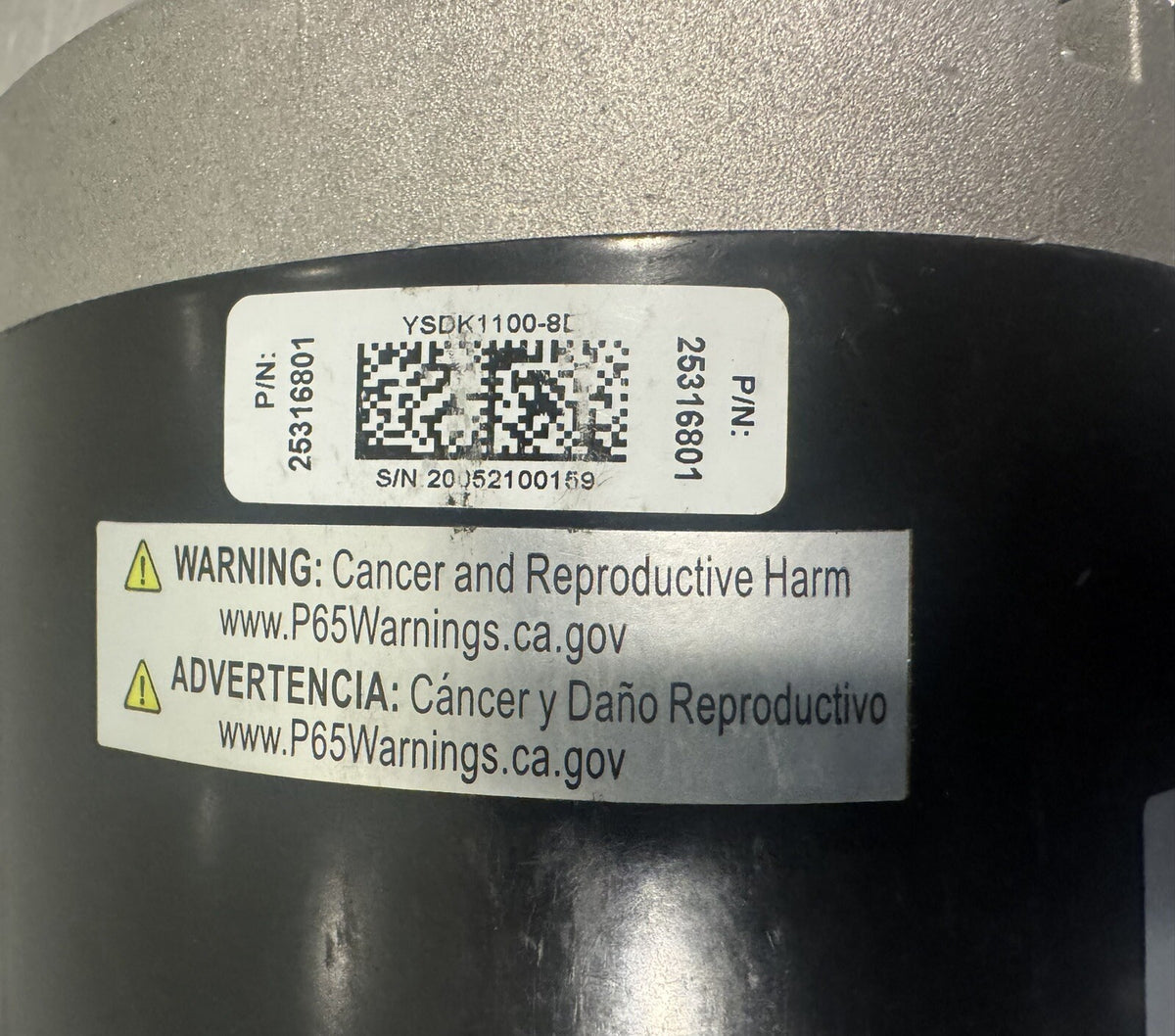 Interlink YSDK1100-8D Refrigeration Motor 1.5 HP 850 RPM Heatcraft 25316801 NEW!