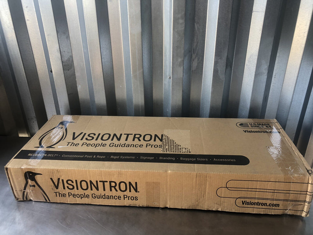 Visiontron 20YU42 10’ 301YA-BYD Retractabelt Stanchion NEW IN BOX! FREE SHIPPING