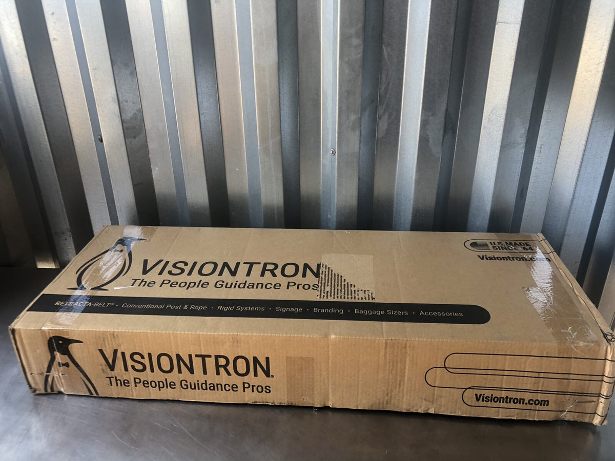 Visiontron 20YU42 10’ 301YA-BYD Retractabelt Stanchion NEW IN BOX! FREE SHIPPING