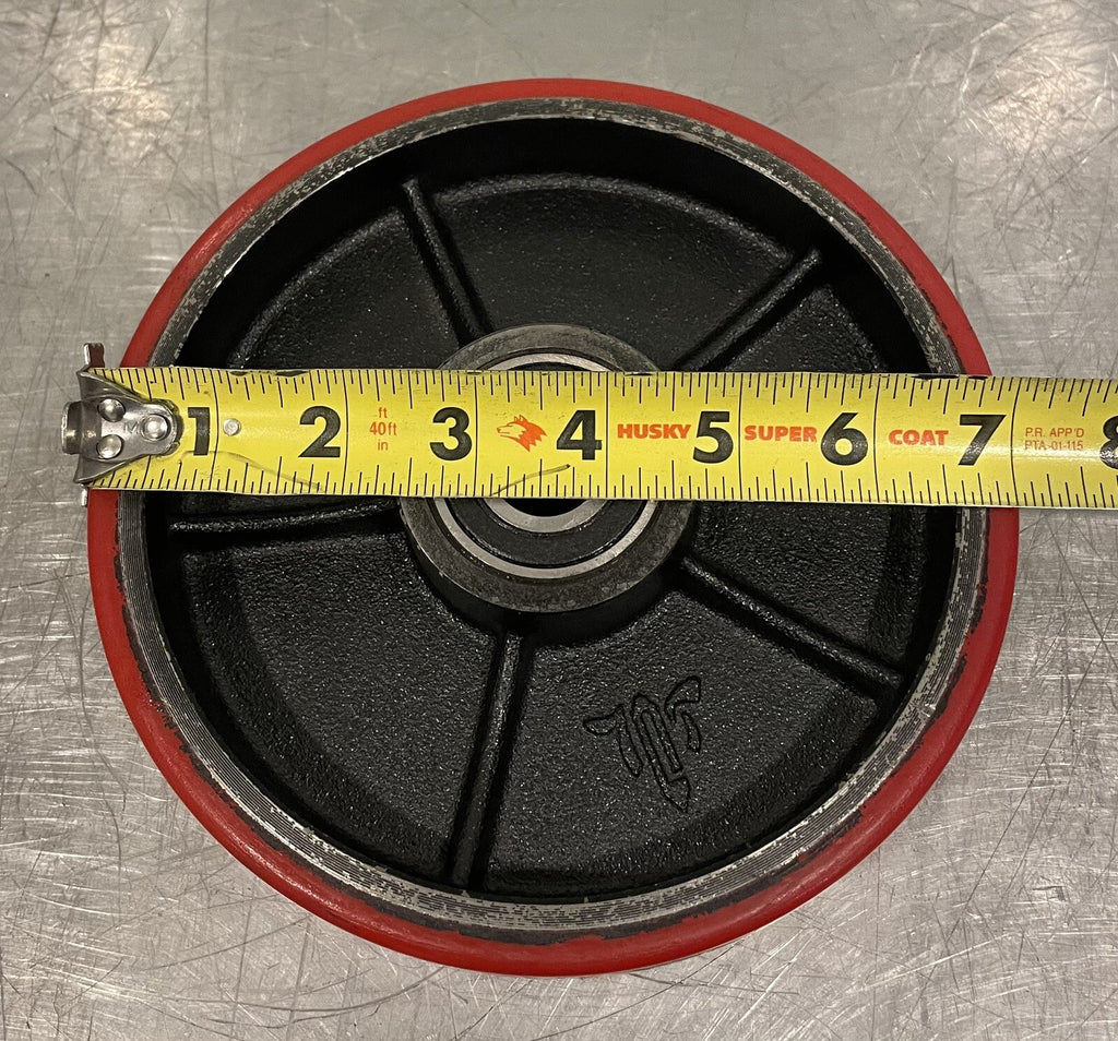 Mighty Lift Poly Wheel 7" X 2” Red NEW! FREE SHIPPING!