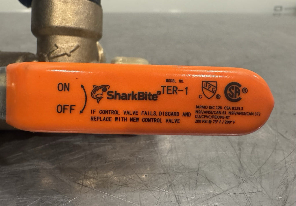 Sharkbite TER-1 Thermal Expansion Relief Valve 3/4” Press NEW! FREE SHIPPING!