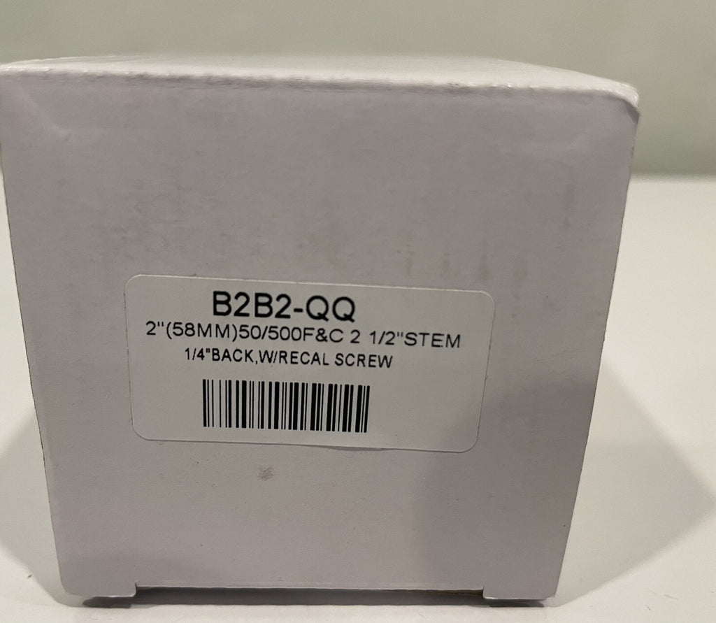 B2B2-QQ 2” Gauge Thermometer 50/500 2.5” Stem NEW! FREE SHIPPING!