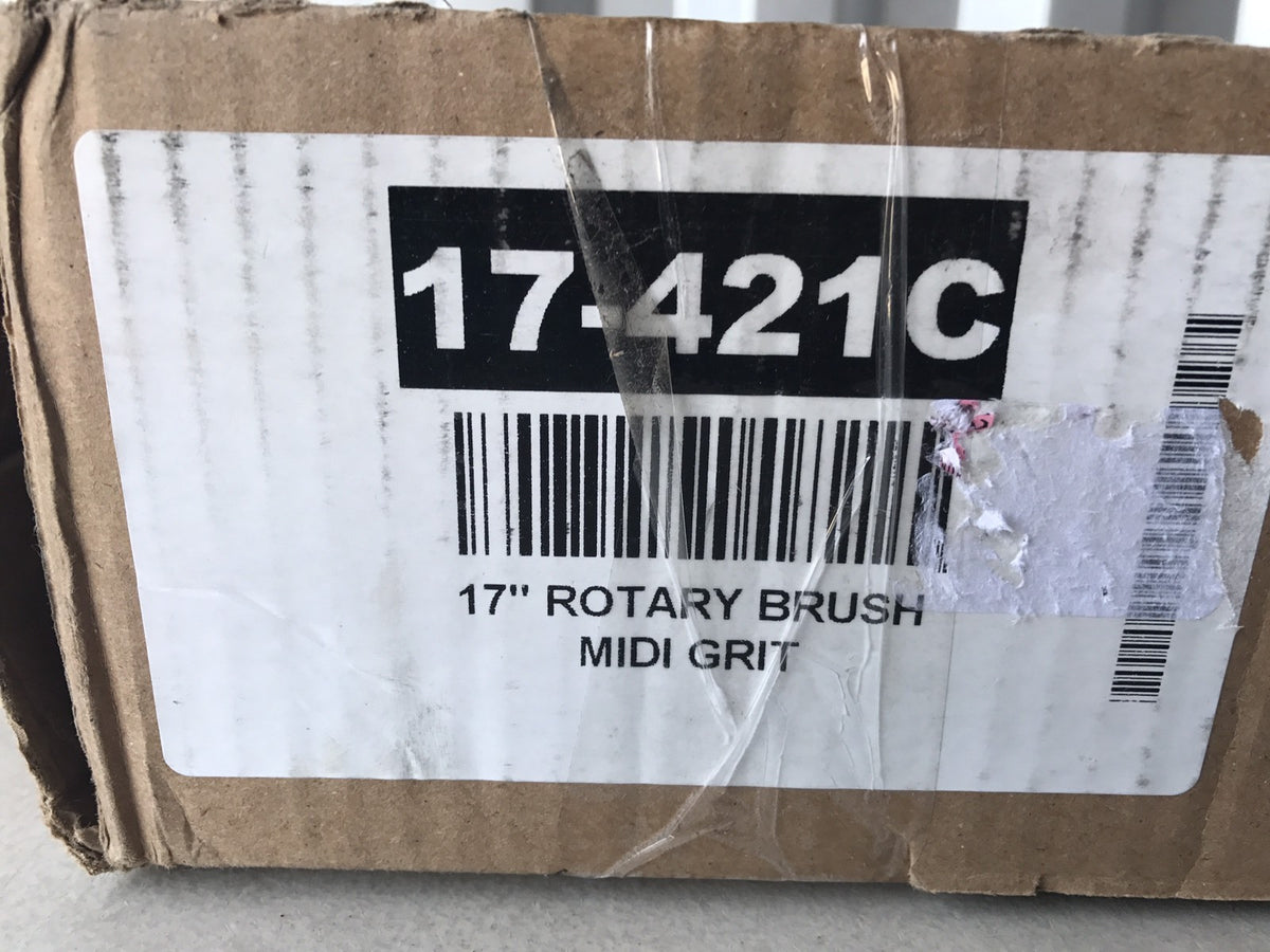Rotary Brush 17-421C Midi-Grit Blue Brissels NEW IN BOX