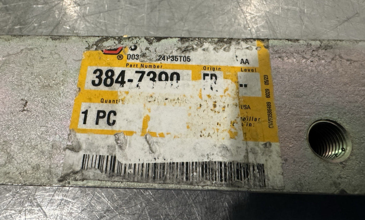 Caterpillar 384-7390 CAT Wear Strip Front Position Genuine NEW!  FREE SHIPPING!