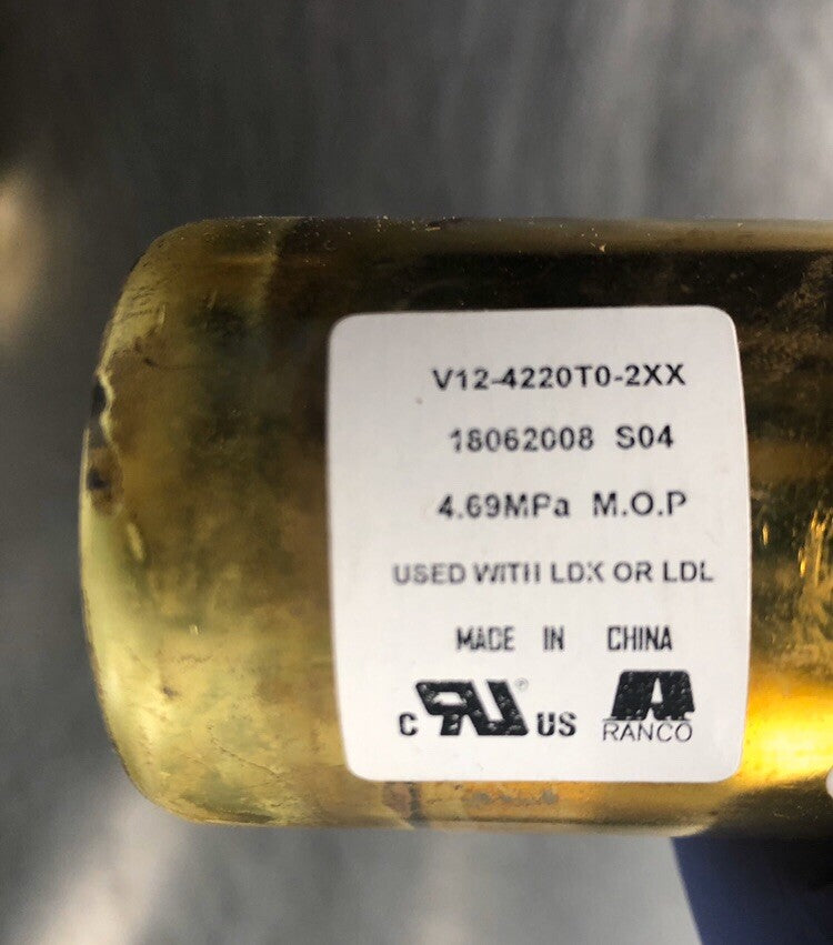 Ranco V12-4220T0-2XX 4 Way Reversing Valve NEW!! FREE SHIPPING!!!