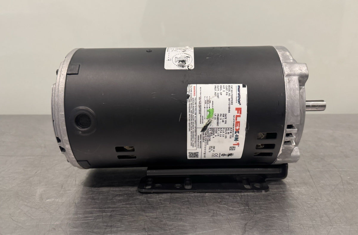 Marathon FX02FK003 Motor 2HP 1725 RPM 3PH FLEX-IN-1 NEW! FREE SHIPPING!