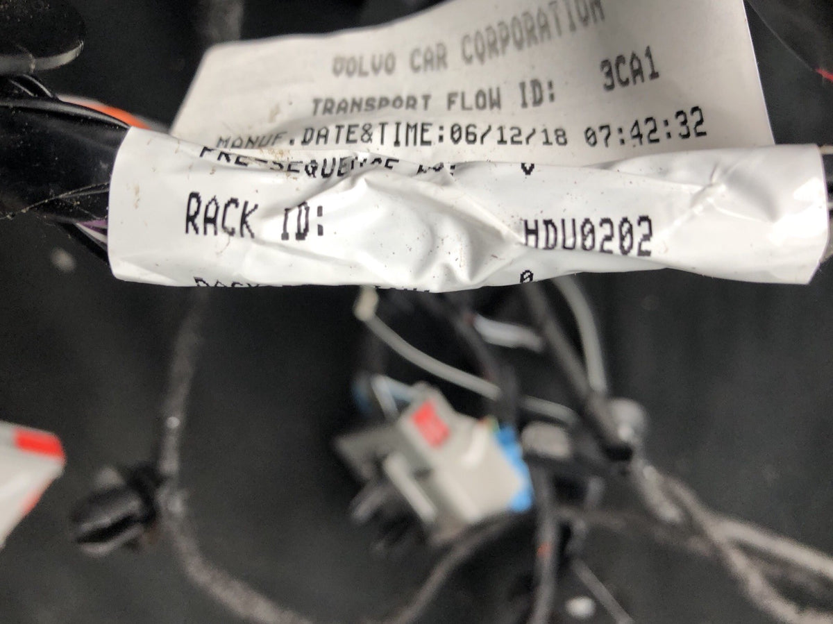 Volvo V60 Lear Corporation Driving Unit Wire Harness 860792910 9401995 NEW
