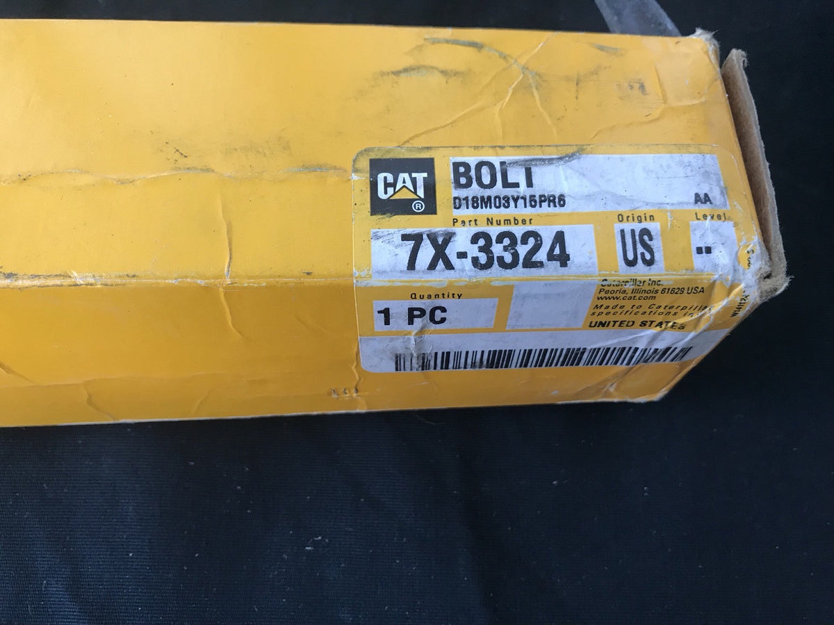 Caterpillar 7X-3324 CAT Bolt Genuine Replacement NEW IN BOX! FREE SHIPPING!