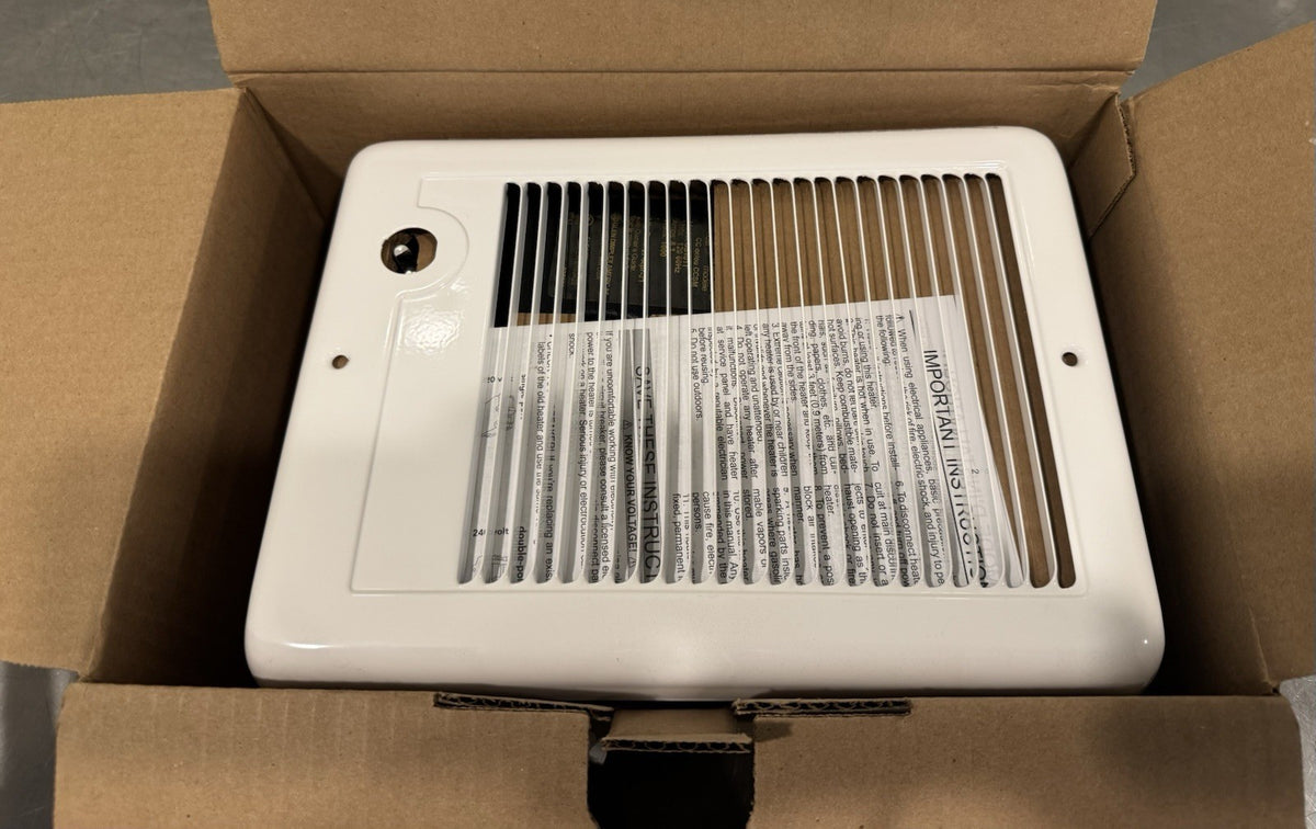 Cadet CSC101TW Electric Heater Com-Pak In Wall 1000W 120V NEW IN BOX! SHIPS FREE