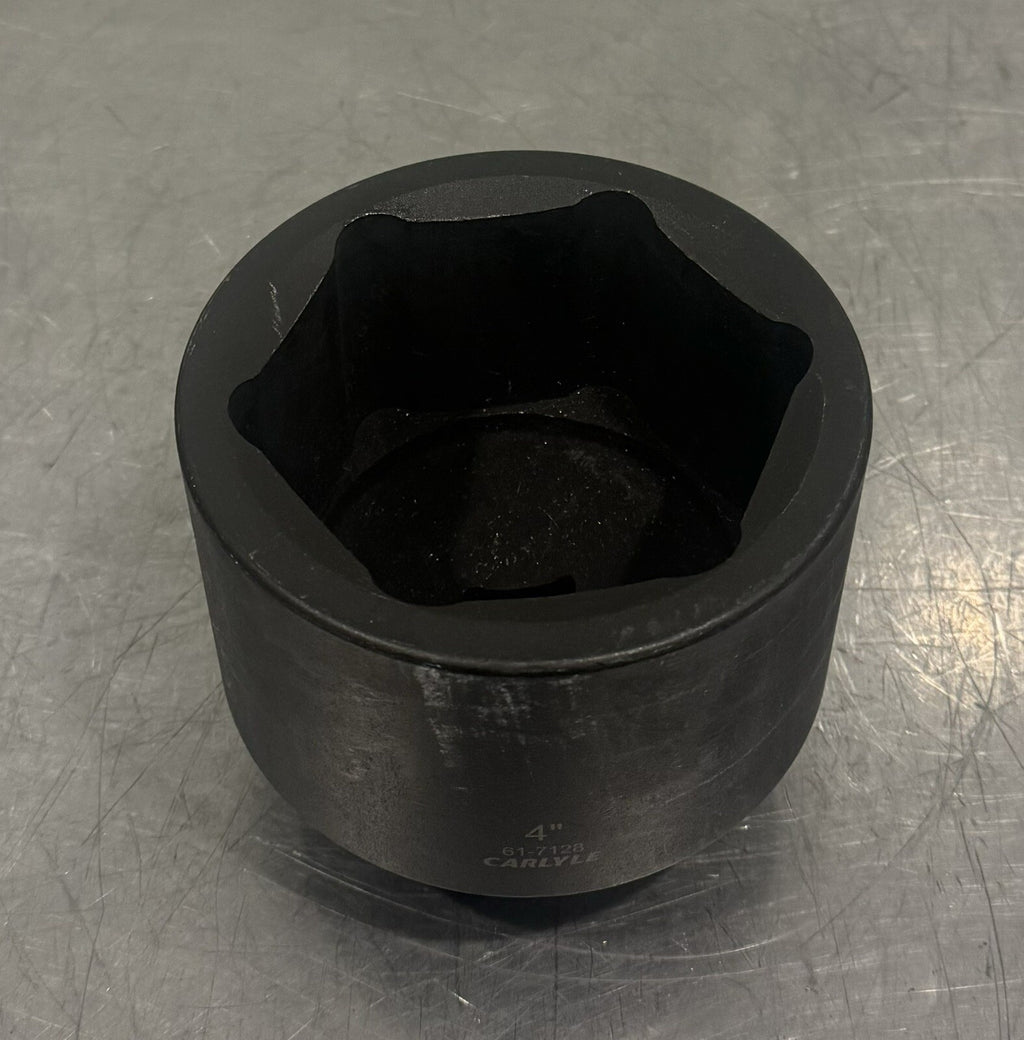 Carlyle 61-7128 4” Socket 6 Point 1” Drive NEW! FREE SHIPPING!