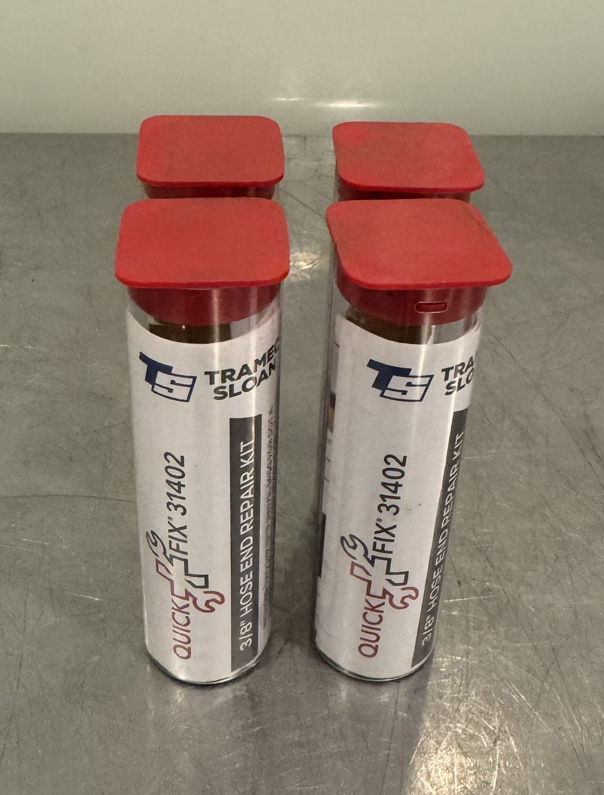 Tramec Sloan 31402 3/8” Air Brake Hose Quick Fix Repair Kit LOT OF 4 NEW!